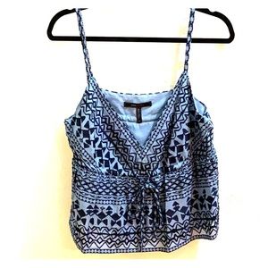 BCBG embroidered cami